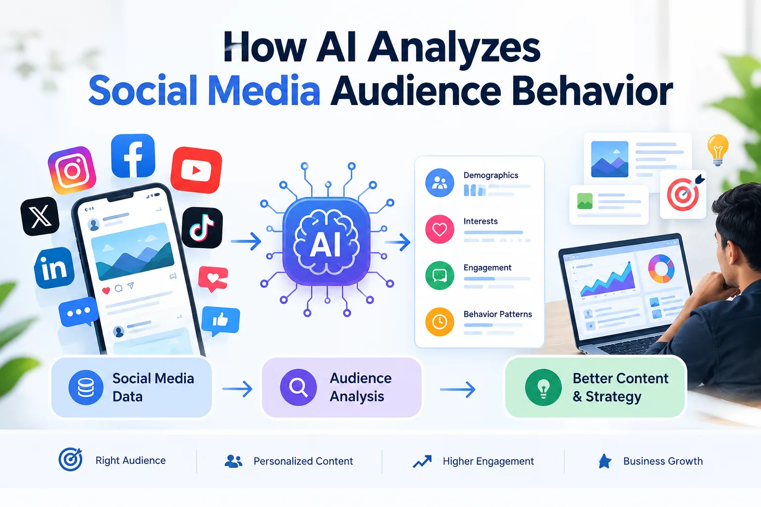 How AI Analyzes Social Media Audience Behavior