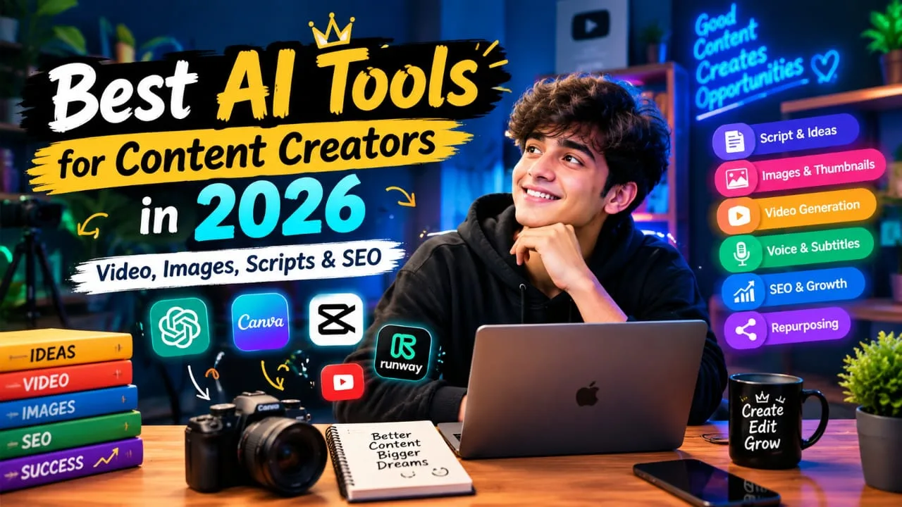 Best AI Tools for Content Creators in 2026