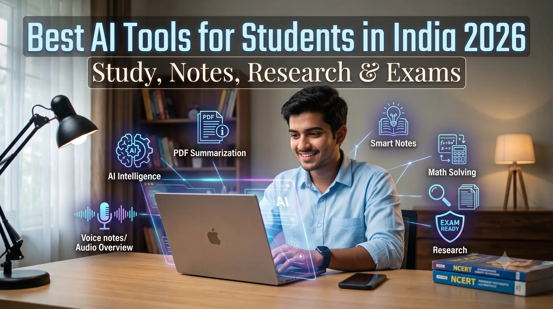 Best AI tools for Indian students 2026.