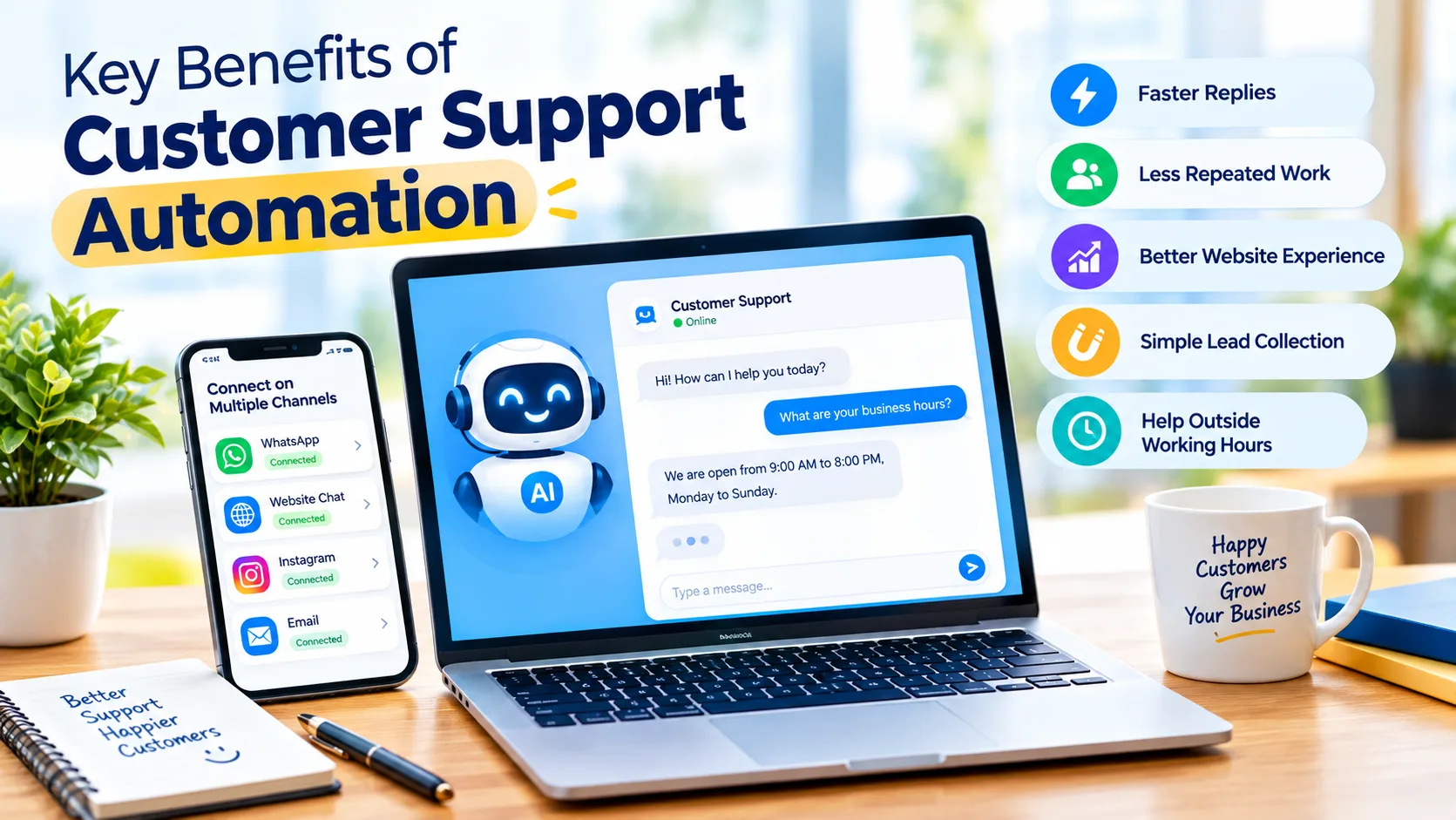 AI Customer Support for Small Businesses: