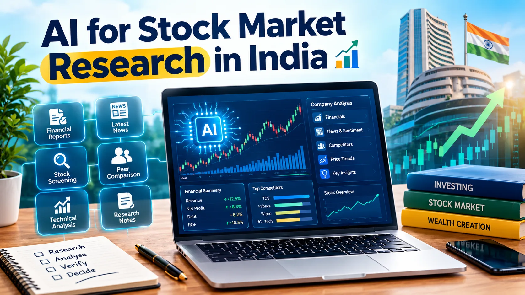 How to Use AI for Stock Market Research in India in 2026