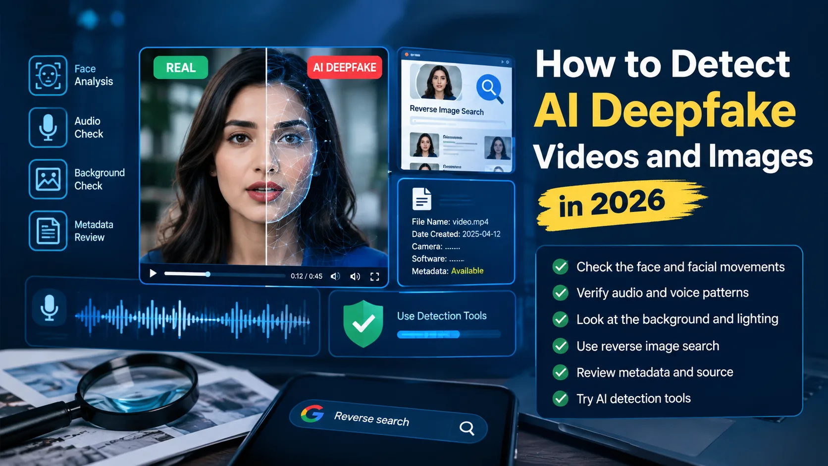 How to Detect AI Deepfake Videos and Images in 2026