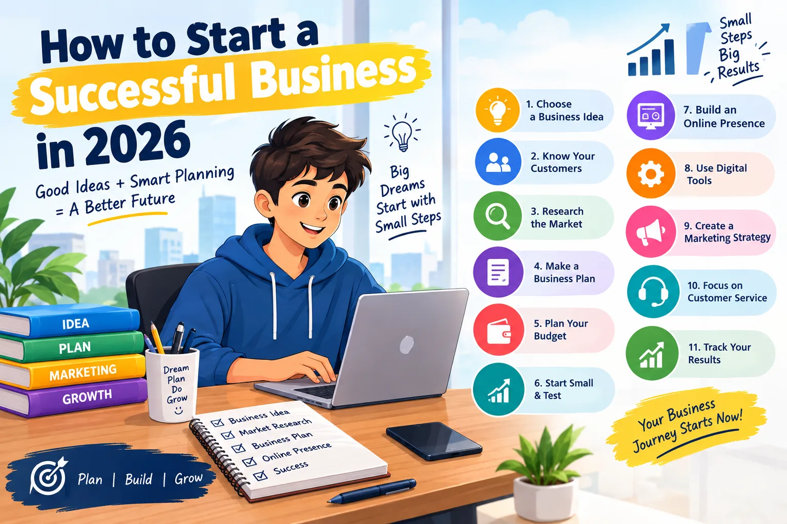 How to Start a Successful Business in 2026