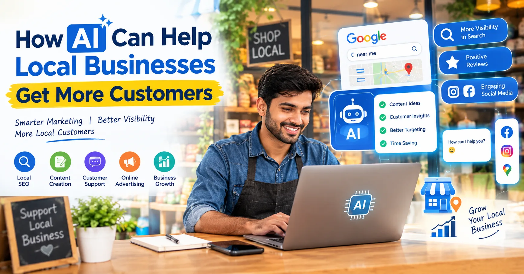 How AI Can Help Local Businesses Get More Customers