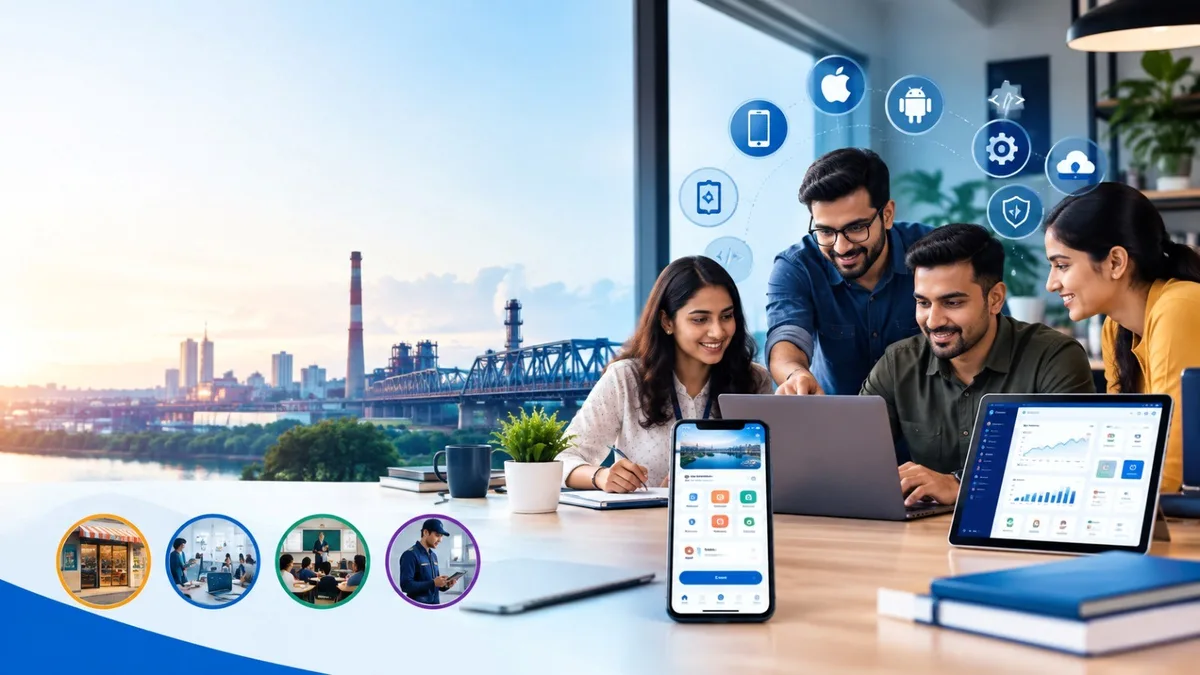 App development in Kolkata for growing businesses