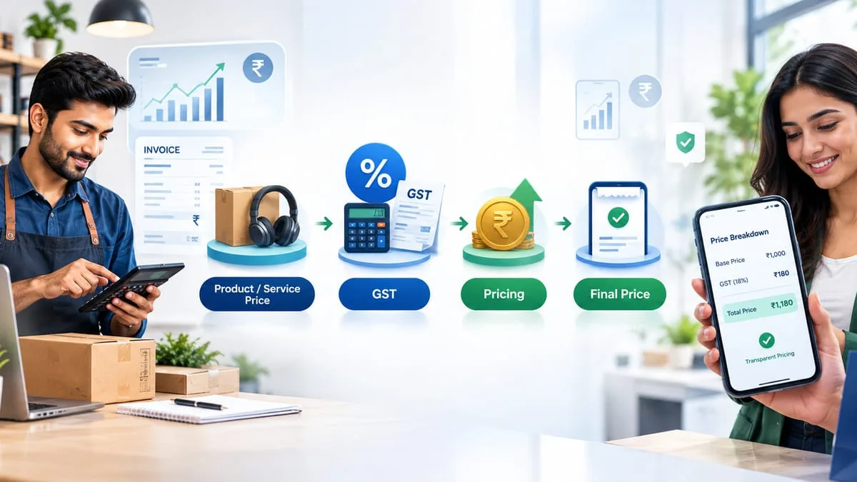 gst impact on customer priceing