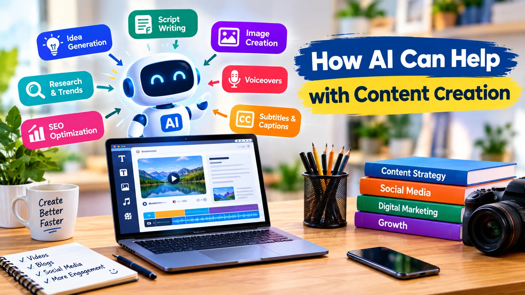 how AI can help with content creation
