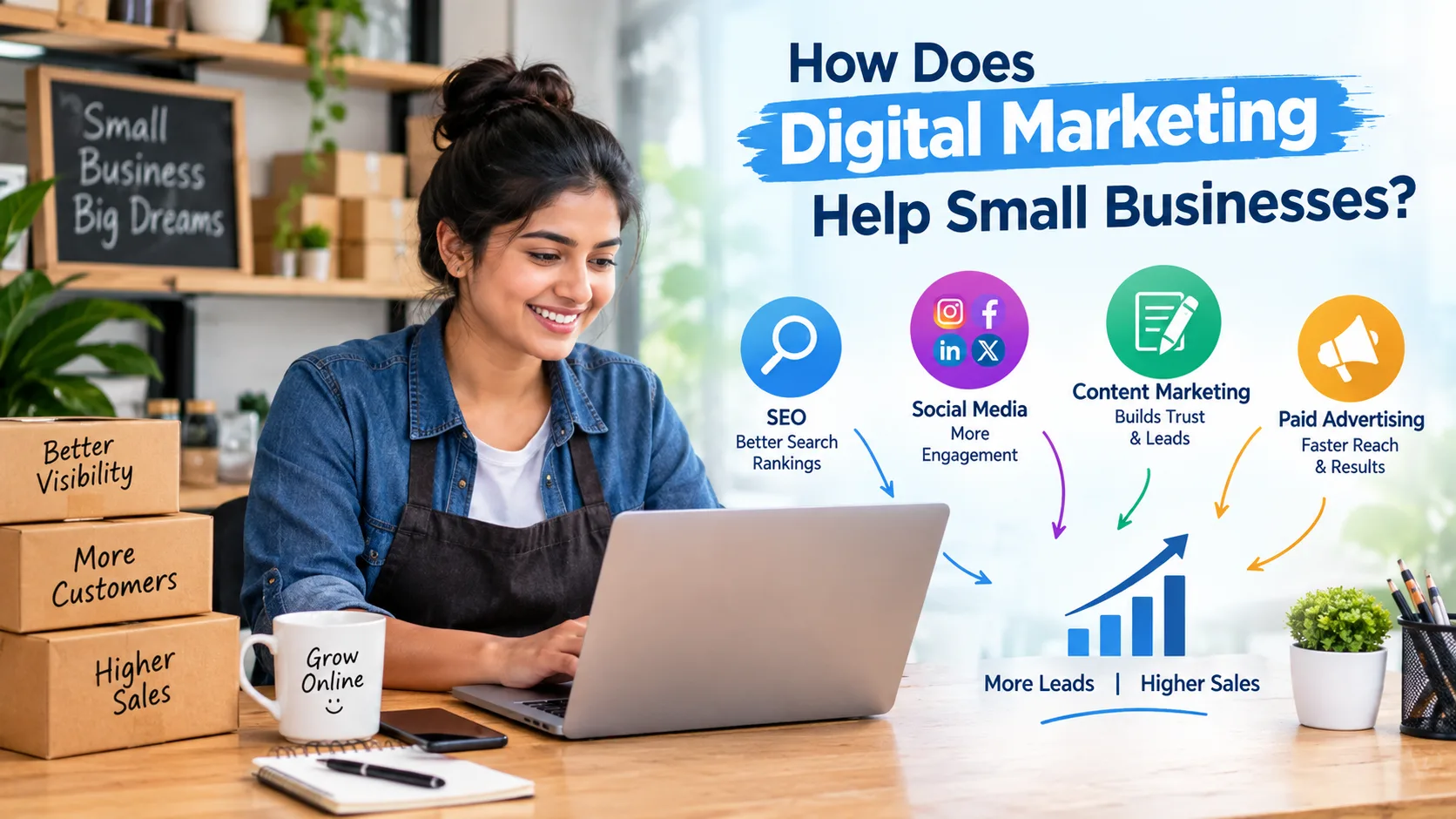 How Does Digital Marketing Help Small Businesses