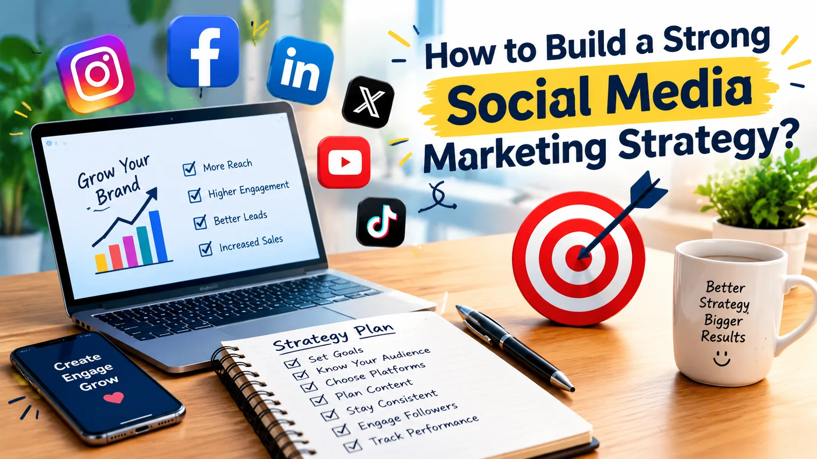 How to Build a Strong Social Media Marketing Strategy?