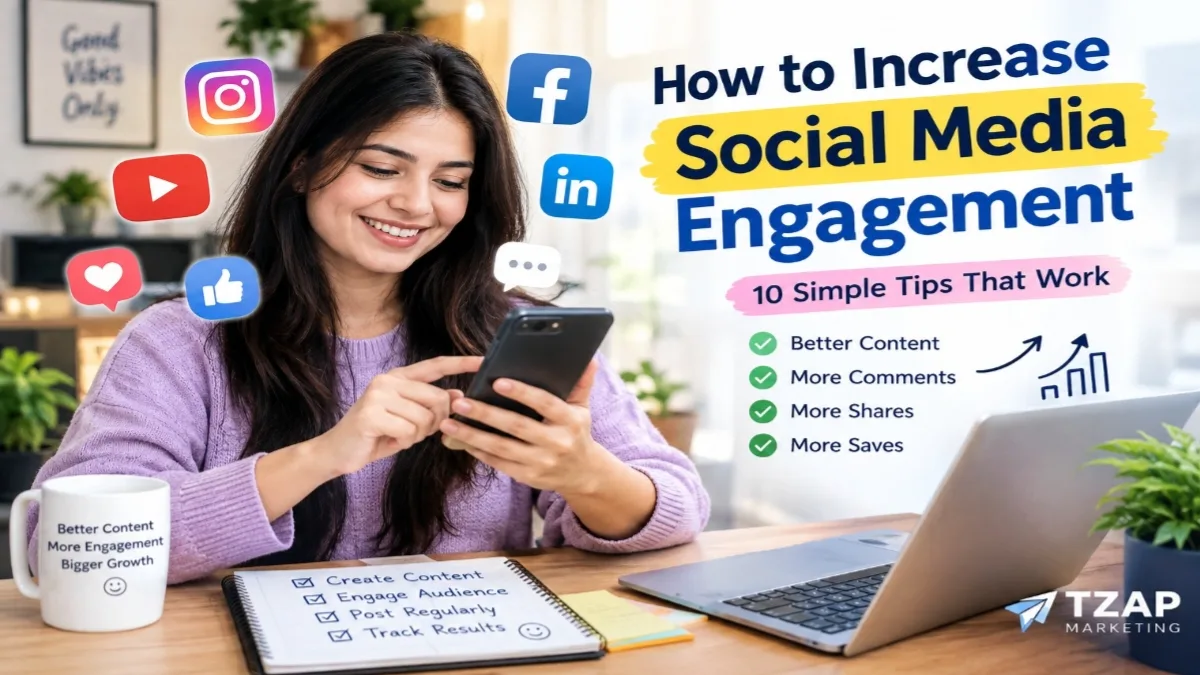 How to increase social media engagement with tips