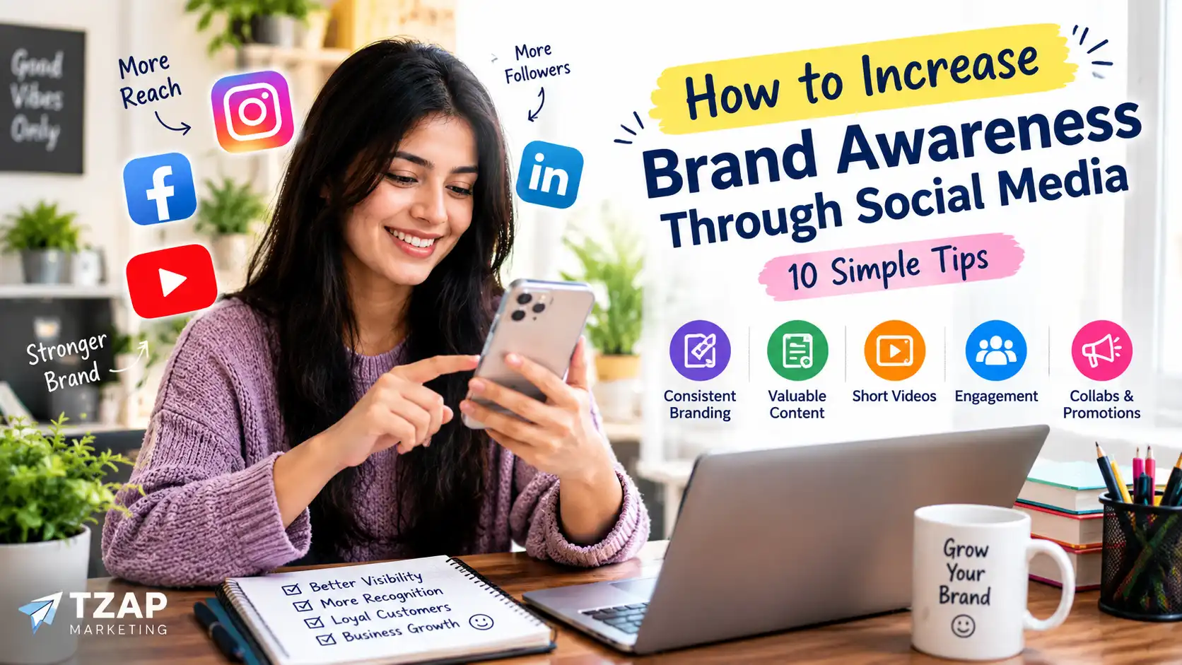 How to increase brand awareness through social media