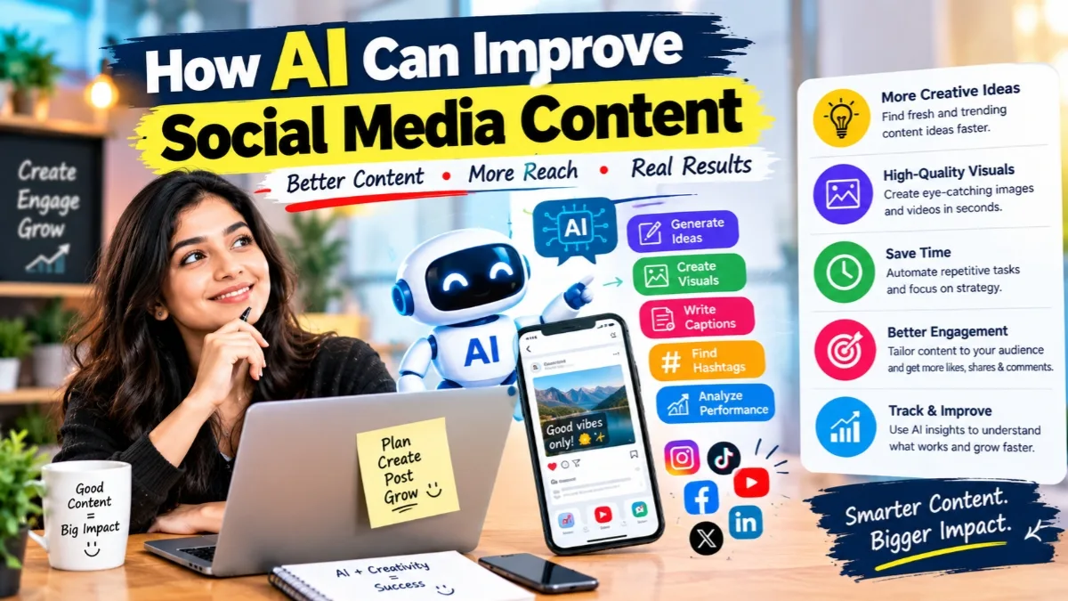 how ai can improve social media content