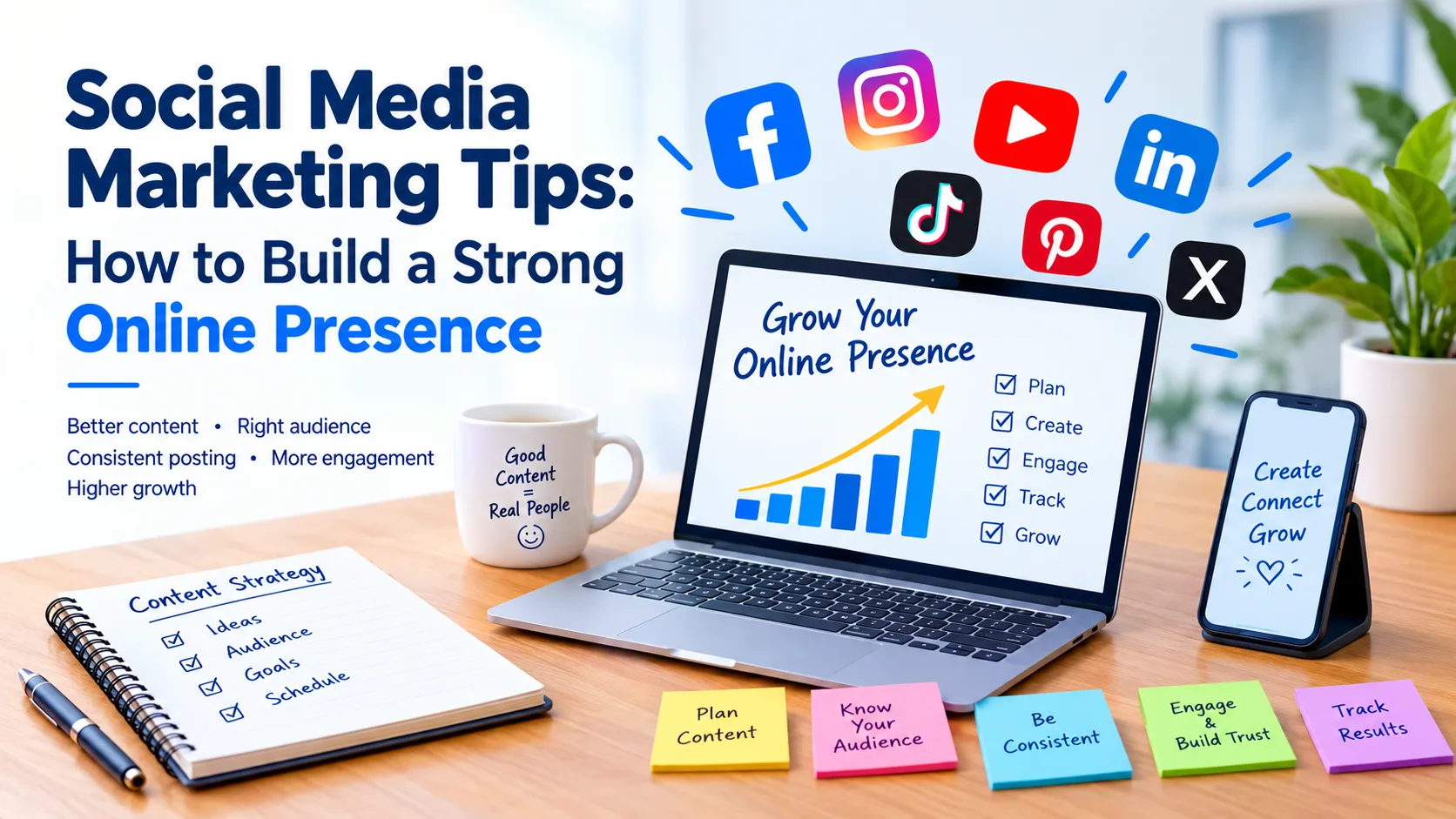 Social Media Marketing Tips How to Build a Strong Online Presence